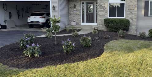 after mulch services