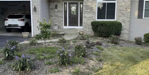 before mulch services